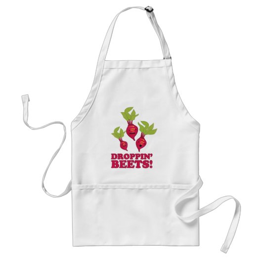 druppin-beets standaard schort (Voorkant)