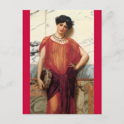 Drusilla -  kunst - Godward Briefkaart (Voorkant)