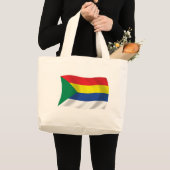 Druzen Vlag Boodschappentas Grote Tote Bag (Voorkant (product))