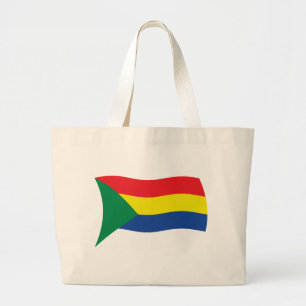 Druzen Vlag Boodschappentas Grote Tote Bag