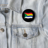 Druzen Vlag Knop Ronde Button 5,7 Cm (In situ)