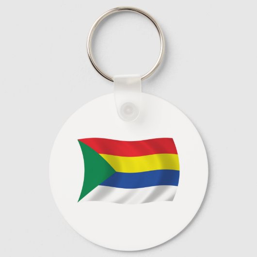 Druzen Vlag Sleutelhanger (Voorkant)