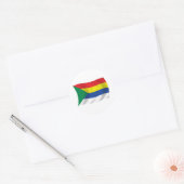 Druzen Vlag Sticker (Envelop)