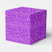 Druzy crystal - amethyst paars bedankdoosjes (Achterkant)