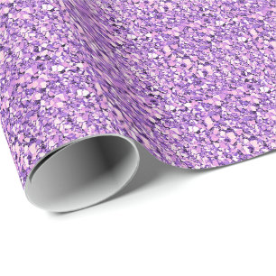 Druzy crystal - orchidee roze cadeaupapier