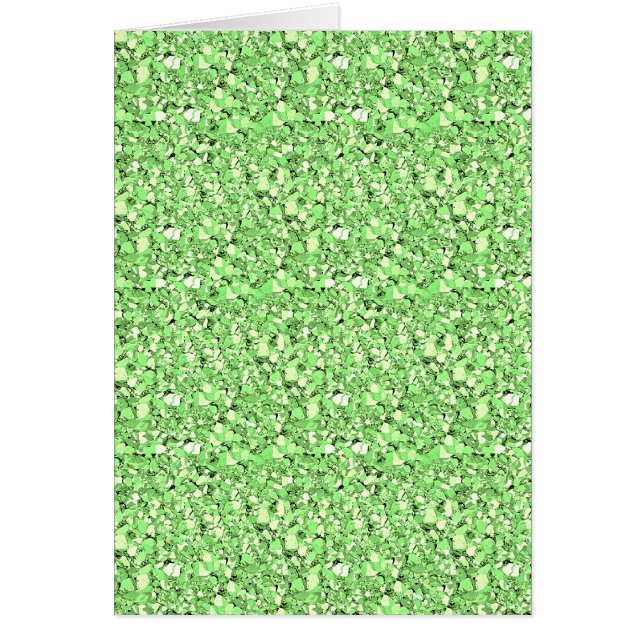 Druzy crystal - peridot green (Voorkant)