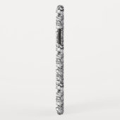 Druzy kristal - witte goudkleur Case-Mate iPhone case (Achterkant/rechts)