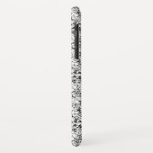 Druzy kristal - witte goudkleur Case-Mate iPhone case (Achterkant/links)