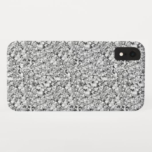 Druzy kristal - witte goudkleur Case-Mate iPhone case (Achterkant (horizontaal))