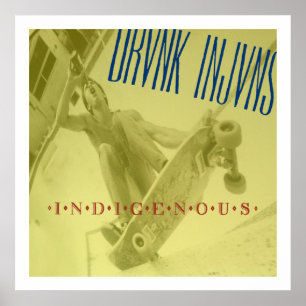 DRVNK INJVNS - Inheems POSTER 24 x 24 inch