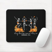 Dry Bones Come Alive Halloween Skeleton Dancing Ch Muismat (Met muis)