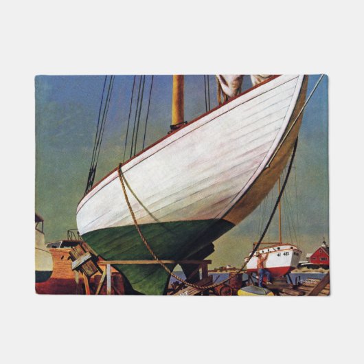 Dry Dock van John Atherton Deurmat (Voorkant)