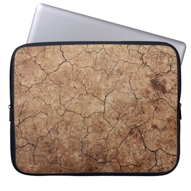 Dry Earth Laptop Sleeve (Voorkant)