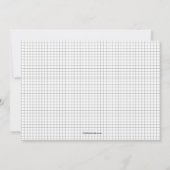 Dry Erase Board Retirement Uitnodiging (Achterkant)