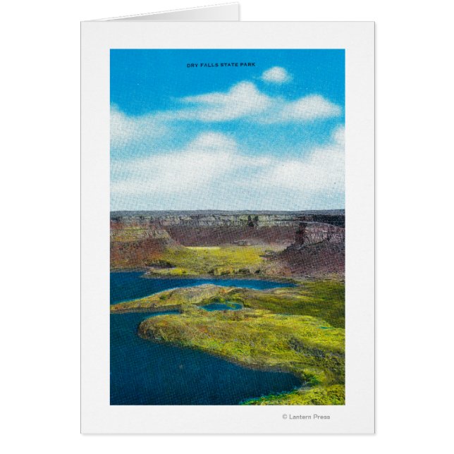 Dry Falls State Park, barrage Grand Coulee (Devant)