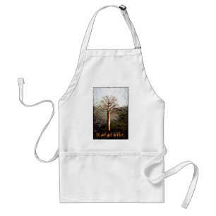 Dry Ferula Plant Standaard Schort