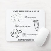 Dry Ice Mousepad Muismat (Met muis)