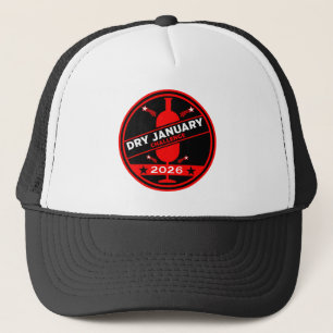 Dry January Challenge-aanmoediging Trucker Pet