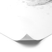 Dry Martini Cocktail Wall Art Print (Grey Edition) (Hoek)