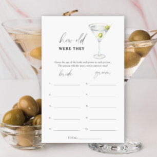 Dry Martini Hoe oud waren ze?