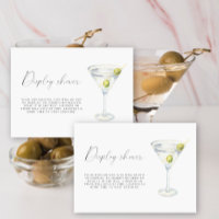 Dry Martini Vrijgezellenfeest Display douche