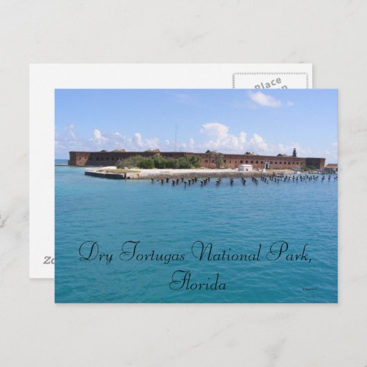 Dry Tortugas Briefkaart (Voorkant / Achterkant)