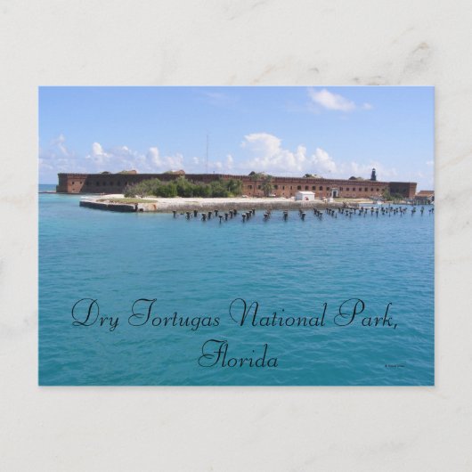 Dry Tortugas Briefkaart (Voorkant)
