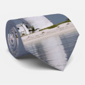 Dry Tortugas Lighthouse Stropdas (Opgerold)