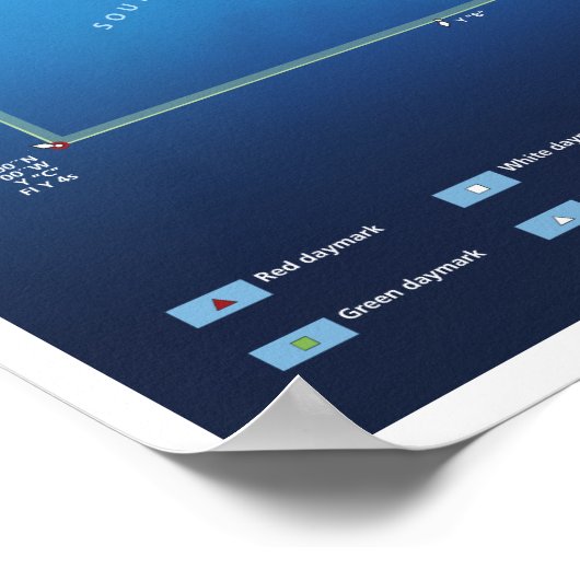 Dry Tortugas map poster (Hoek)