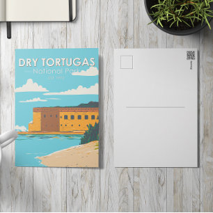 Dry Tortugas National Park Florida Fort  Briefkaart