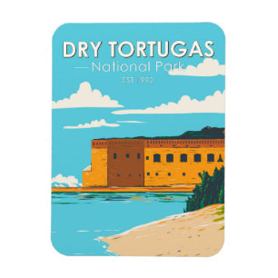Dry Tortugas National Park Florida Fort  Magneet