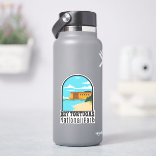 Dry Tortugas National Park Florida Fort Retro Sticker