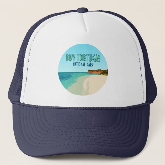 Dry Tortugas National Park Florida Trucker Pet (Voorkant)