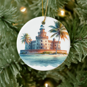 Dry Tortugas National Park Schildpad Keramisch Ornament