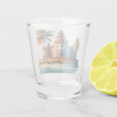 Dry Tortugas National Park Schildpad Shot Glas (Achterkant)