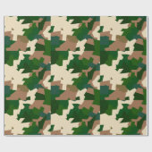 Dry Tundra Camo Cadeaupapier (Vlak)