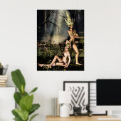 Dryads bij Rest Poster (Thuiskantoor)