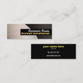 Drywall Skinny Visitekaartjes (Voorkant / Achterkant)