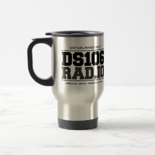 DS106RAD.IO Radical in Radical Out Travel Mug Reisbeker