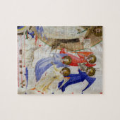 ds 558 f.67v St. Dominic met vier muzikale engelen Legpuzzel (Horizontaal)