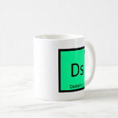 Ds - Diakever Meme Chemistry Periodic Table Koffiemok (Voorkant rechts)