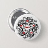 DS Star-Button Ronde Button 5,7 Cm (Voorkant /achterkant)