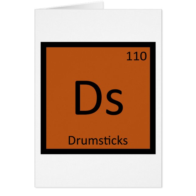 Ds - Symbole de table périodique de chimie des bag (Devant)