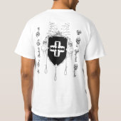 dsbm t-shirt Tcotdm white version (Dos)