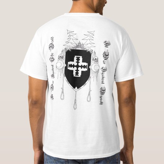 dsbm t-shirt Tcotdm white version (Dos)