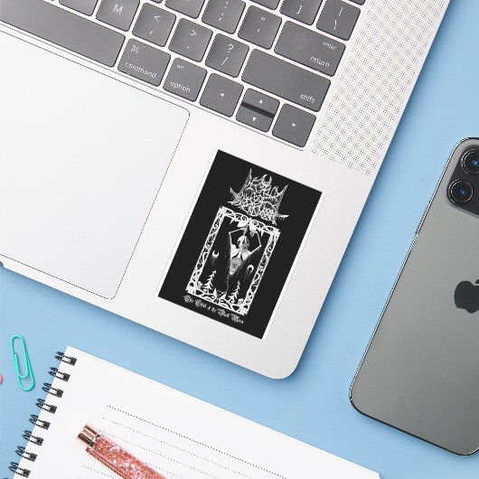 dsbm Tcotdm sticker (Ordinateur portable avec iPhone)