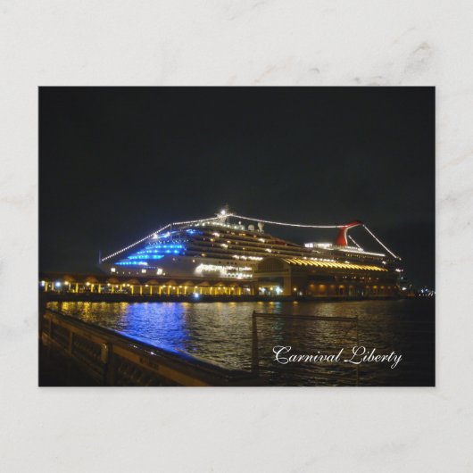 DSC03048, Carnival Liberty - Gepersonaliseerd Briefkaart (Voorkant)
