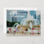 DSC04557, BUCKINGHAM FOUNTAIN BRIEFKAART (Voorkant / Achterkant)