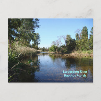 DSC04673, Lerderg River, Bacchus Marsh Briefkaart