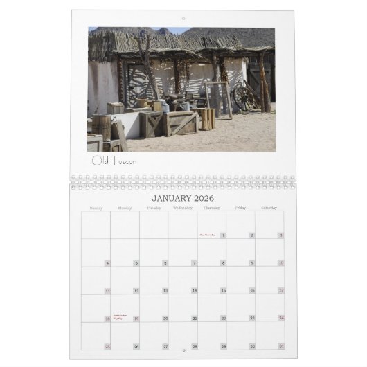 _DSC0734, Southwest Beauty - Gepersonaliseerd Kalender (Jan 2026)